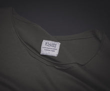 Load image into Gallery viewer, (Sold Out) Supima® Casually Cool Raw Hem Tee, Olive Tree