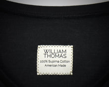 Load image into Gallery viewer, ( Sold Out) Supima® Crew Neck Tee, Vanta Black