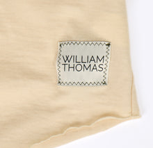 Load image into Gallery viewer, (Sold Out) Supima® Casually Cool Raw Hem Tee, Sand