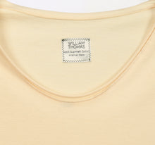 Load image into Gallery viewer, (Sold Out) Supima® Casually Cool Raw Hem Tee, Sand