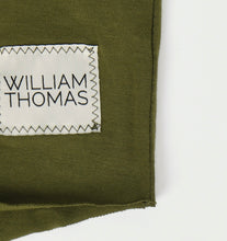 Load image into Gallery viewer, (Sold Out) Supima® Casually Cool Raw Hem Tee, Olive Tree