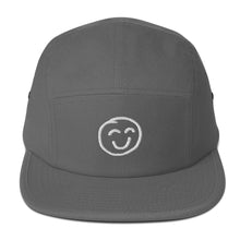 Load image into Gallery viewer, (Sold Out) Five Panel Low-Pro, Happy Hat, White Embroidery