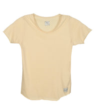 Load image into Gallery viewer, (Sold Out) Supima® Casually Cool Raw Hem Tee, Sand